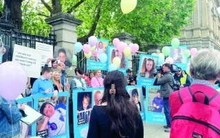 Parents Protest in Dublin Over Special Needs Education