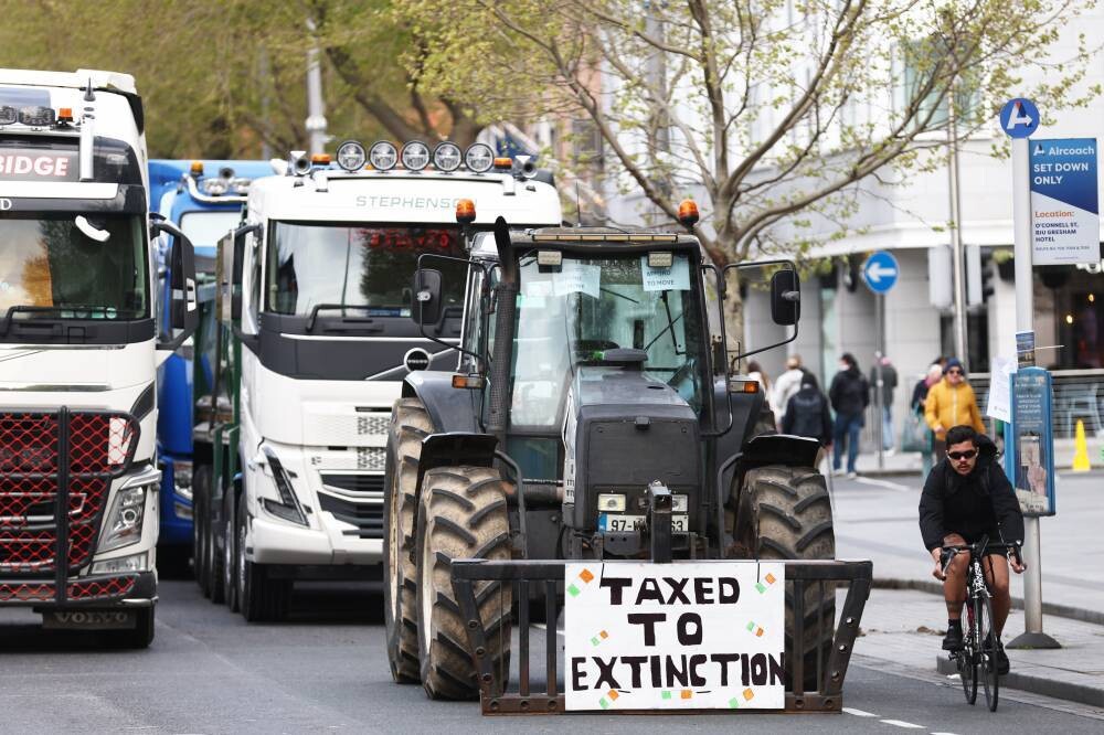 Ireland Protests Over Fuel Price Hike