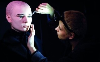 Удаление противоречивой восковой статуи в Дублине